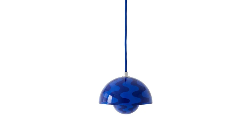 Tijdelijk Beschikbaar Flowerpot VP10 hanglamp met patroon