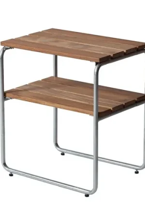 L45 tuinbijzettafel teak Veilige Betaling