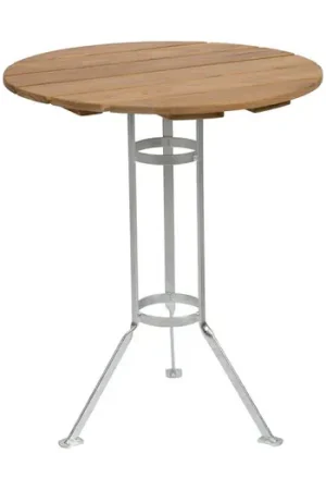 Lage Kosten Bryggeri tuintafel opvouwbaar Ø60cm teak
