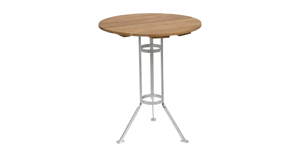 Lage Kosten Bryggeri tuintafel opvouwbaar Ø60cm teak