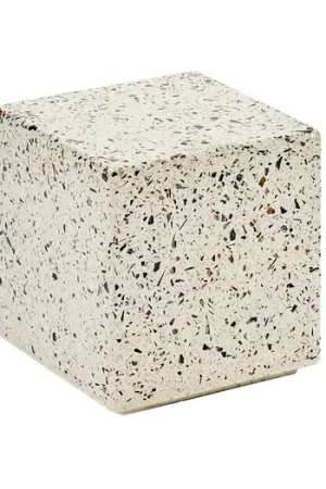Korting Pawn Terrazzo bijzettafel 30x30cm