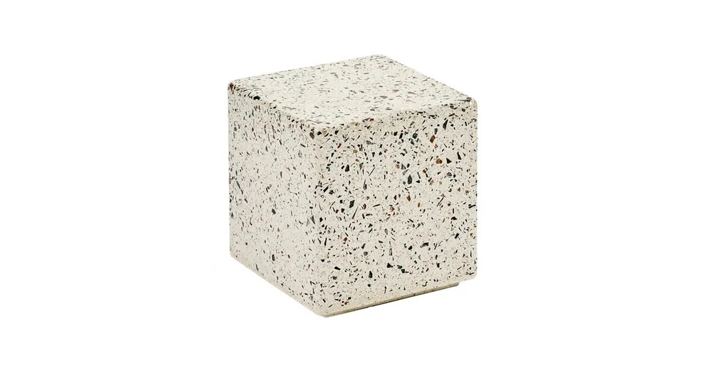 Korting Pawn Terrazzo bijzettafel 30x30cm