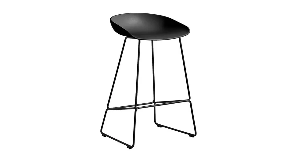 About a Stool AAS 38 2.0 barkruk laag onderstel zwart Koopje