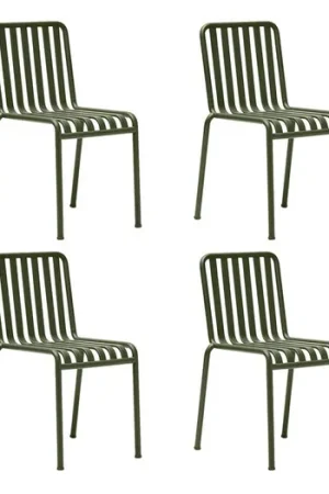 Hete Deal Palissade tuinstoel set van 4