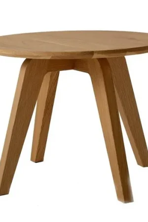 Dweller massief houten bijzettafel Ø50cm Voordeelprijs
