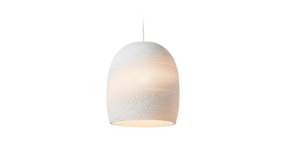 Rechtstreeks Van De Fabrikant Bell hanglamp wit