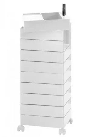 360° container met rollen h 127cm Aanbieding