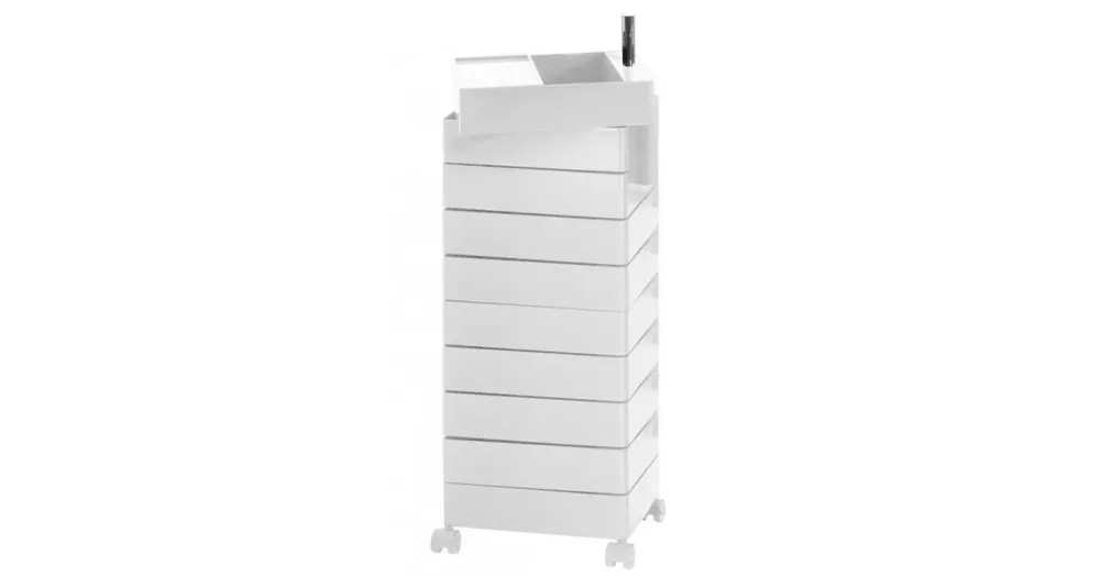 360° container met rollen h 127cm Aanbieding