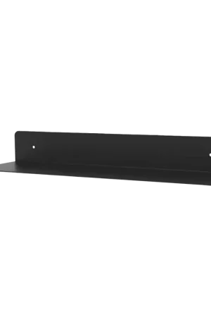 Yara metalen wandplank zwart - 50 x 15 x 7 cm Premium