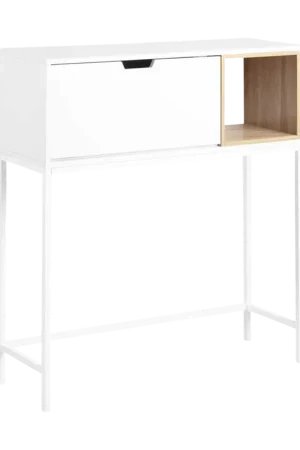 Alleen Vandaag Niko houten wandkast wit - 92 x 100 cm
