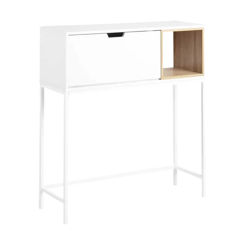 Alleen Vandaag Niko houten wandkast wit - 92 x 100 cm