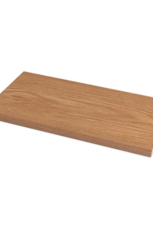 Goedkoop Lydia houten wandplank naturel - 38 x 20 cm