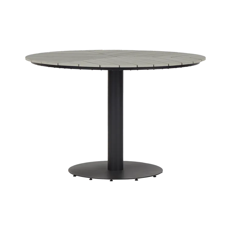 Bente ronde tuintafel grijs - Ø 113 cm Laatste Versie