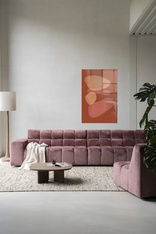 Veilige Betaling Elementa Rossa 1 – Glasschilderij