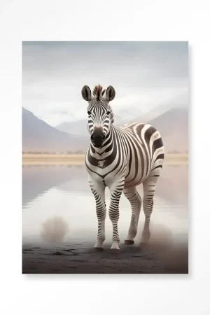 Zebra Mist – Wandkleed Fabrieksprijs