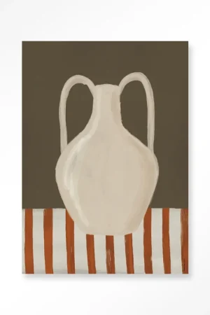 Aanbieding Vivid Vase 06 – Glasschilderij