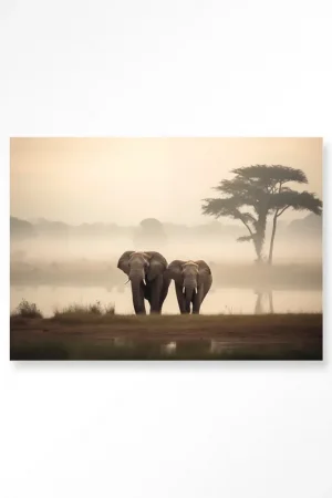 Aanbieding Elephant Mother – Art Print