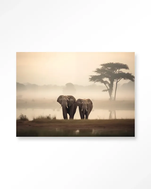 Aanbieding Elephant Mother – Art Print