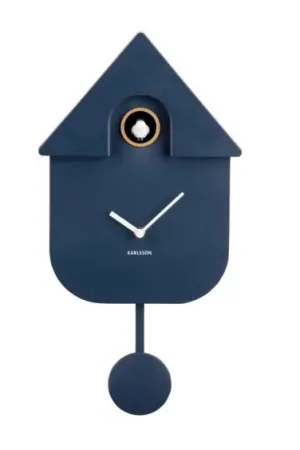 Karlsson Klok Modern Cuckoo - Blauw Seizoensaanbieding