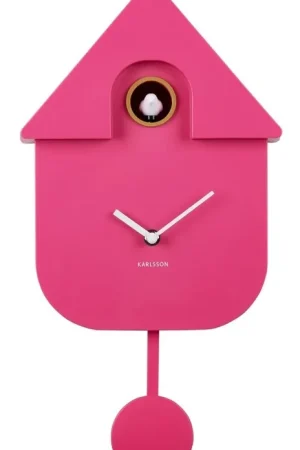 Hoge Kwaliteit Karlsson Klok Modern Cuckoo Helder Roze