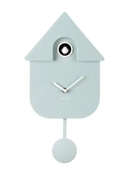 Karlsson Klok Modern Cuckoo - Lichtblauw Lage Kosten