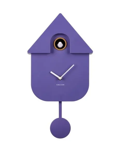 Gratis Retour Karlsson Klok Modern Cuckoo Paars