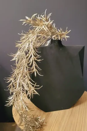 Actieprijs PTMD Kunsttak Leaves Plant champagne podocarpus spray