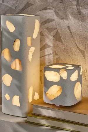 Favoriet Riviera Maison Tafellamp Alabaster Led Saluné L