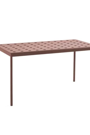 Actieprijs HAY Balcony tuintafel 144x76 cm iron red