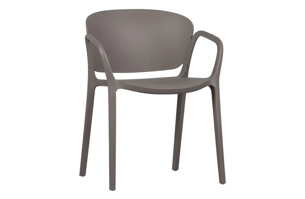 WOOOD Bent tuinstoel Taupe Aanbieding