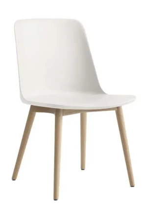 &Tradition Rely HW71 eetkamerstoel Oak White Shop Nu