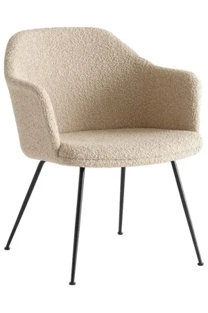 &Tradition Rely HW104 fauteuil Black steel Karakorum 003 Tijdelijk Beschikbaar