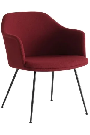 &Tradition Rely HW104 fauteuil Black steel Vidar 582 Meest Verkocht