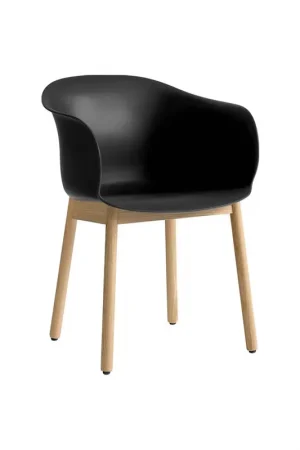 &Tradition Elefy JH30 eetkamerstoel Oak Black Bestseller