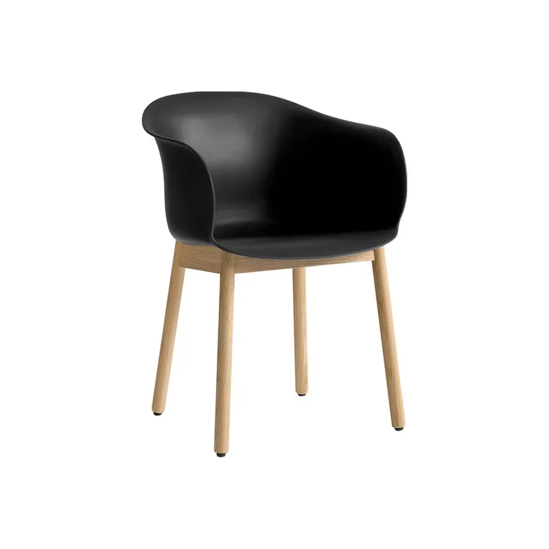 &Tradition Elefy JH30 eetkamerstoel Oak Black Bestseller