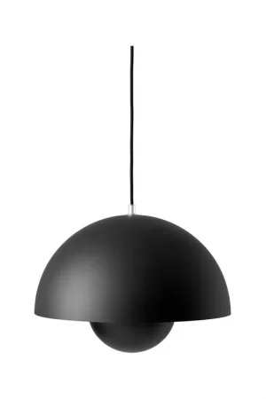 &Tradition Flowerpot VP2 hanglamp Matt Black Seizoensaanbieding