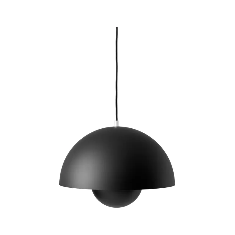 &Tradition Flowerpot VP2 hanglamp Matt Black Seizoensaanbieding