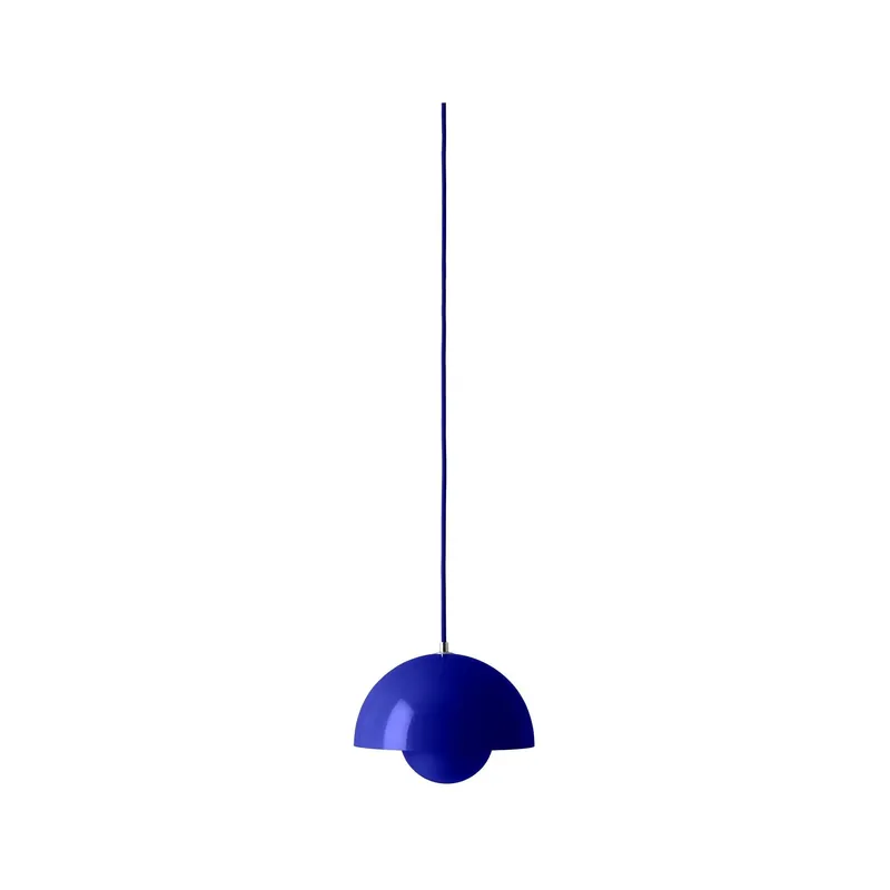 &Tradition Flowerpot VP1 hanglamp Cobalt Blue Shop Nu