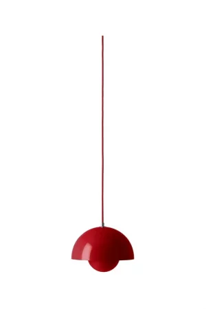 &Tradition Flowerpot VP1 hanglamp Vermilion Red Express Levering