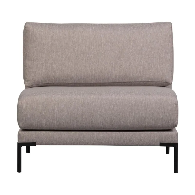 vtwonen Couple eetkamerbank 100 cm Taupe Must-Have