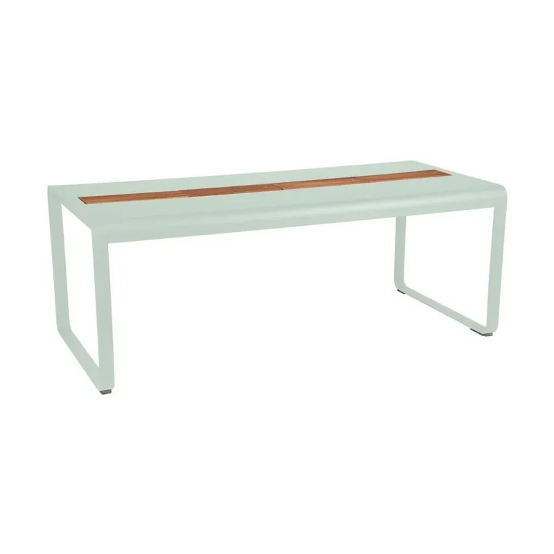 Fermob Bellevie tuintafel met opslagruimte 196x90 cm Ice Mint Beste Prijs