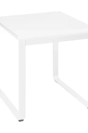 Fermob Bellevie tuintafel 74x80 cm Cotton White Op = Op