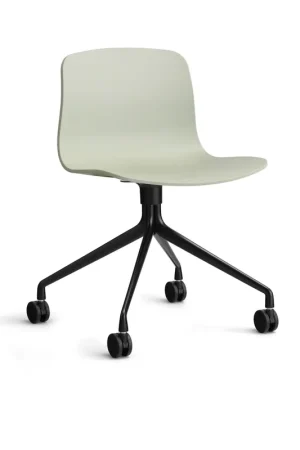 Aanbieding HAY About a Chair AAC 14 bureaustoel zwart Pastel Green 2.0