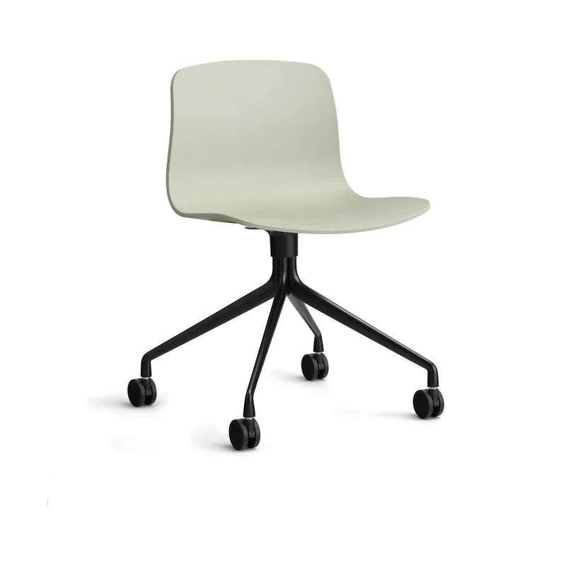 Aanbieding HAY About a Chair AAC 14 bureaustoel zwart Pastel Green 2.0