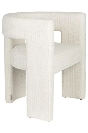 Aanbieding Dutchbone Medina eetkamerstoel Wit