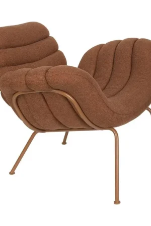 Zuiver Verte fauteuil Terracotta Hoge Kwaliteit