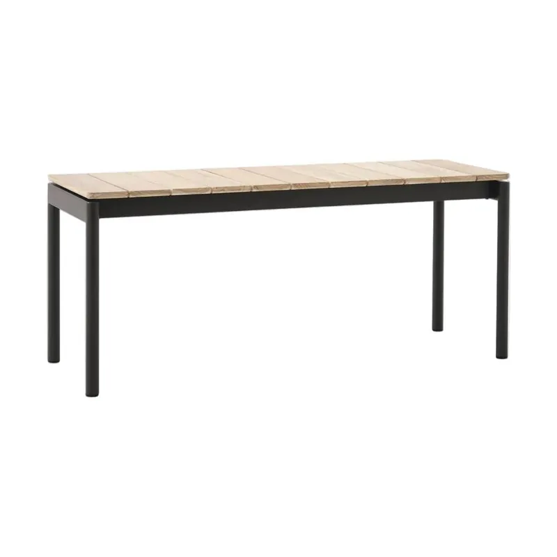 &Tradition Ville AV27 tuinbank 110 cm Warm Black Hete Deal