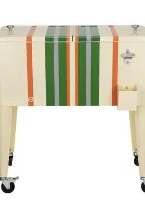 Zuiver Cooler Be Cool koelbox Stripes Lemon Alleen Vandaag