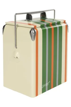 Aanbieding Zuiver Cooler Be Wine koelbox Stripes Lemon