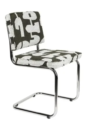 Betaalbaar Zuiver Ridge Deco eetkamerstoel Green